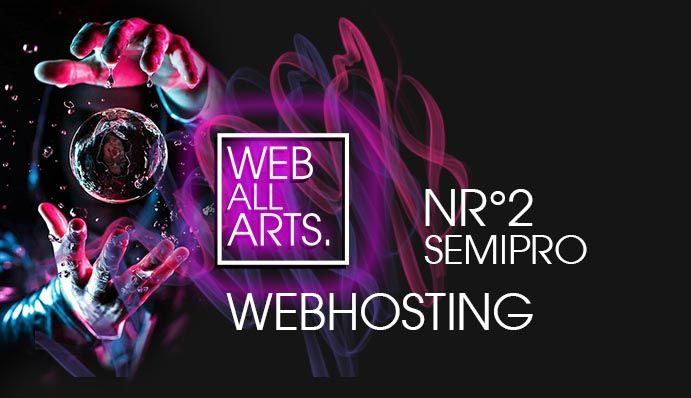 WEB ALL ARTS Webhosting Paket 1 Basic